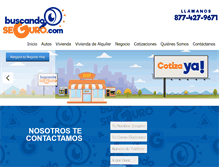 Tablet Screenshot of buscandoseguro.com